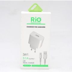 RİO TECH 3.1 A TYPE-C SARJ ALETİ