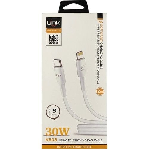 LİNKTECH 30W 2M PD LİGHTNİNG K608