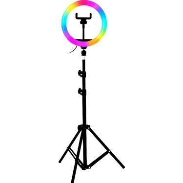 MJ-26 LED TRİPOD RGB RİNG LİGHT