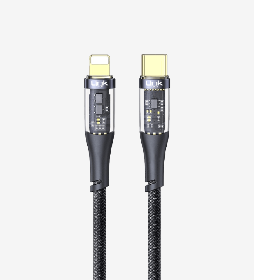 LİNKTECH USB-C TO LİGHTNİNG 27W DATA KABLO K673