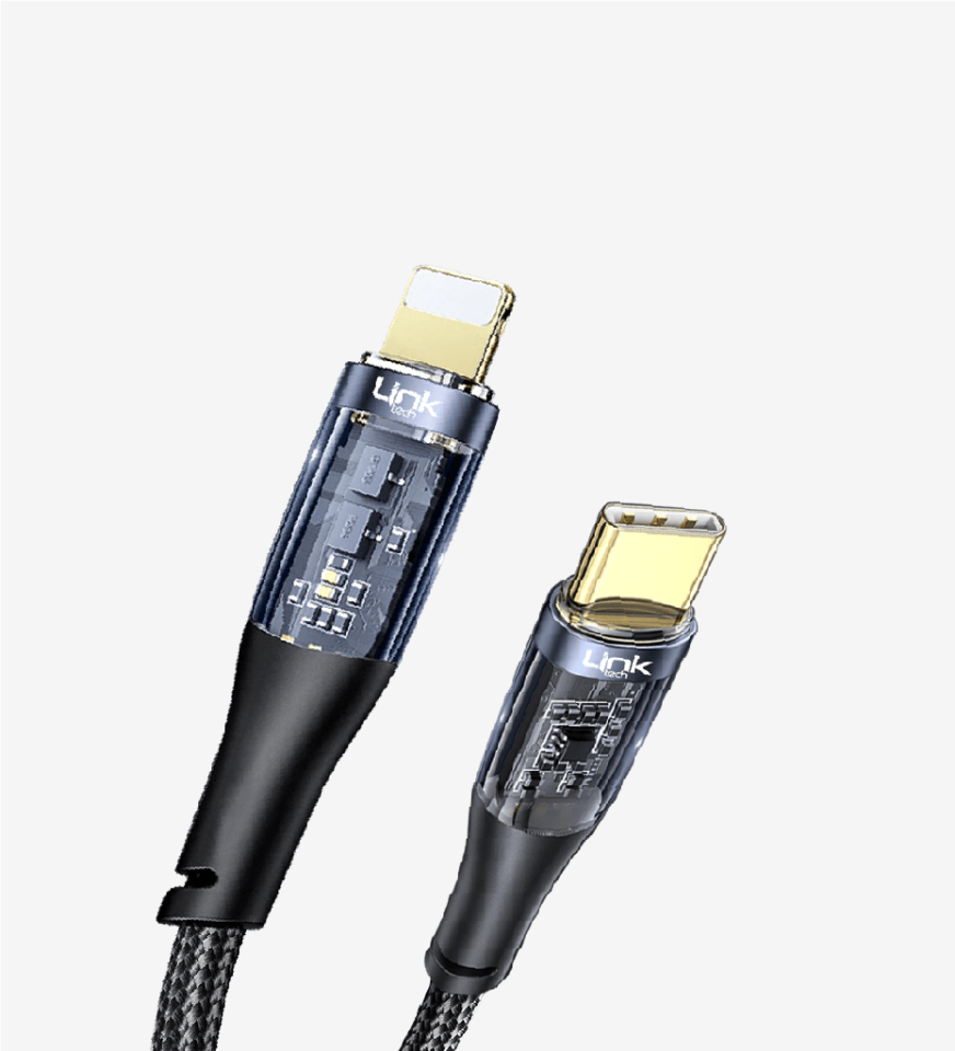 LİNKTECH USB-C TO LİGHTNİNG 27W DATA KABLO K673
