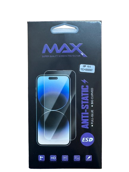 Max Anti Static 9H iPhone 11 Ekran Koruyucu
