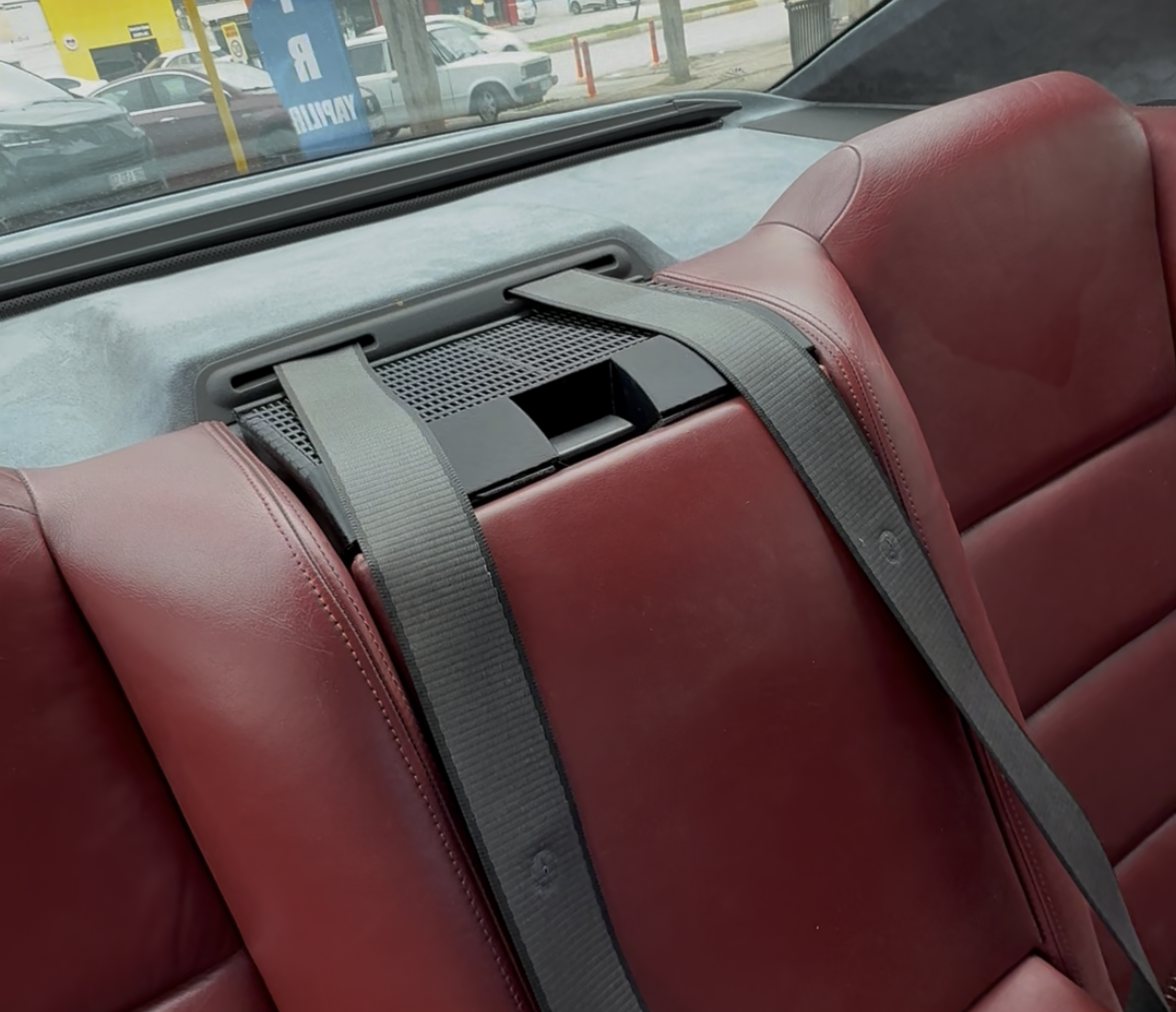BMW E31 850 840i Rear First Aid Kit Cover Trim 52208124645