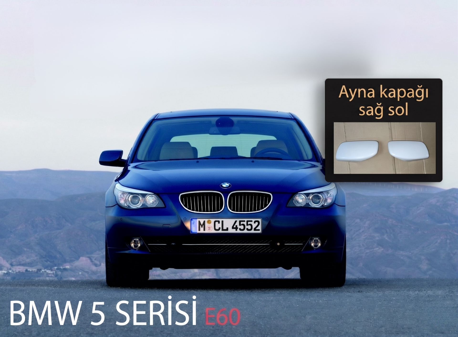 BMW E60 Ayna Kapağı Sağ 51167078360